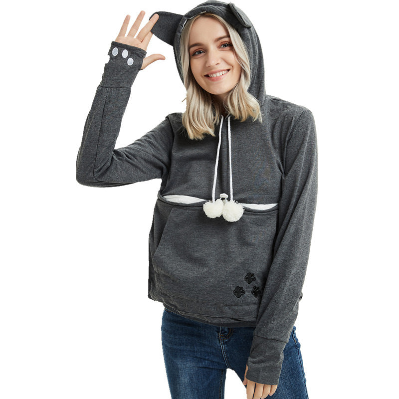 Levi Rhei Pet Pocket Hoodie