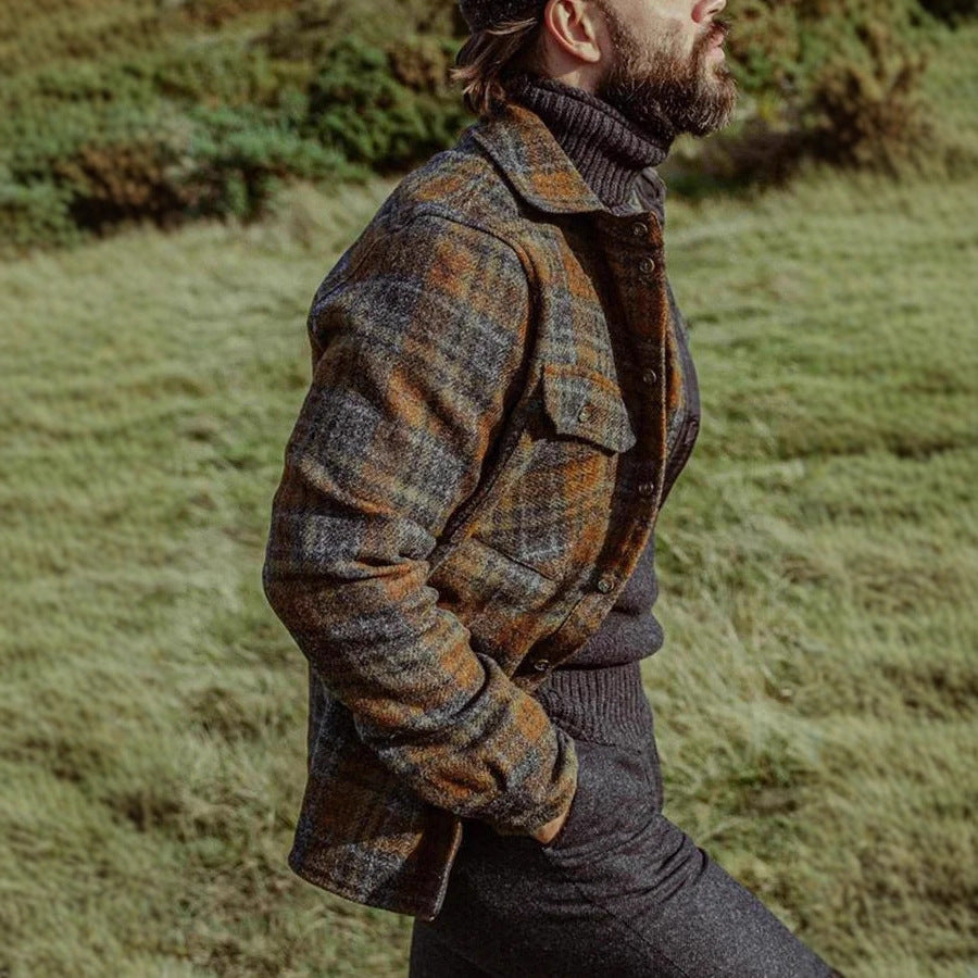 Levi Rhei Retro Plaid Blazer