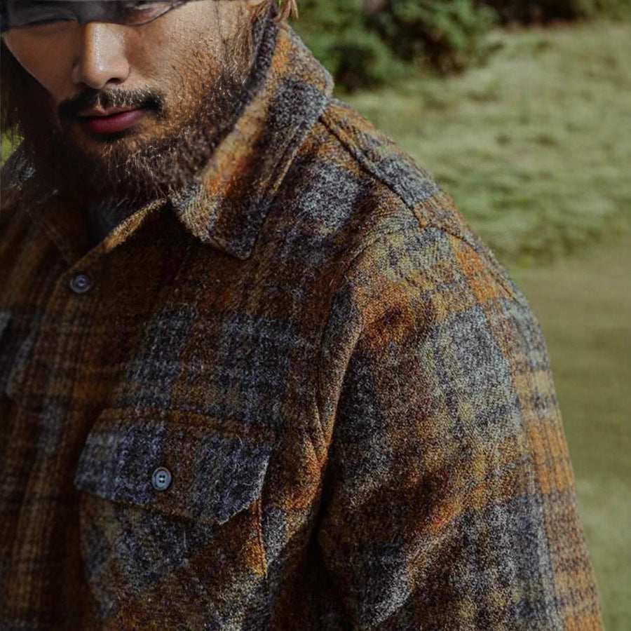 Levi Rhei Retro Plaid Blazer