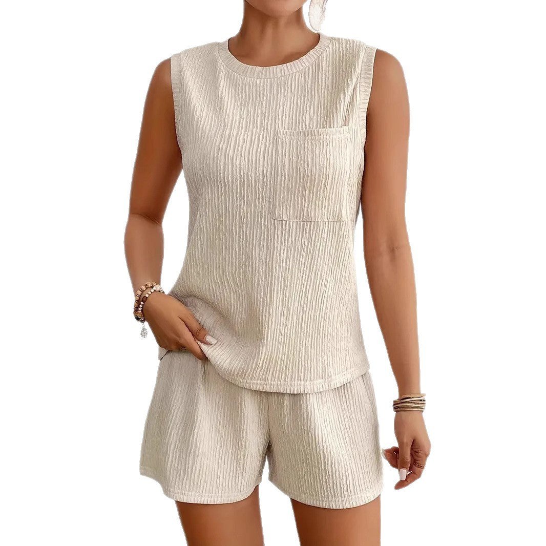 Levi Rhei Minimal Knit Tank & Shorts Set