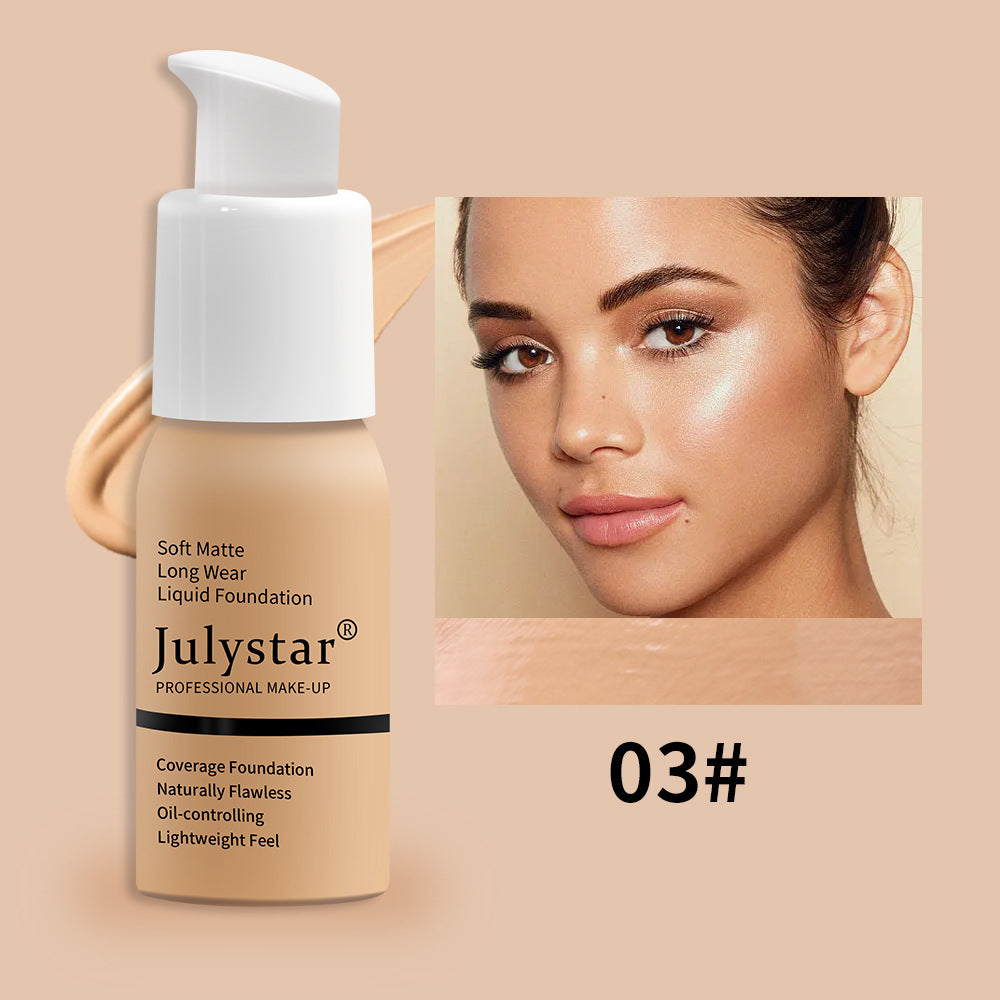 Levi Rhei Soft Matte Waterproof Liquid Foundation (Long-Lasting Concealer Finish)