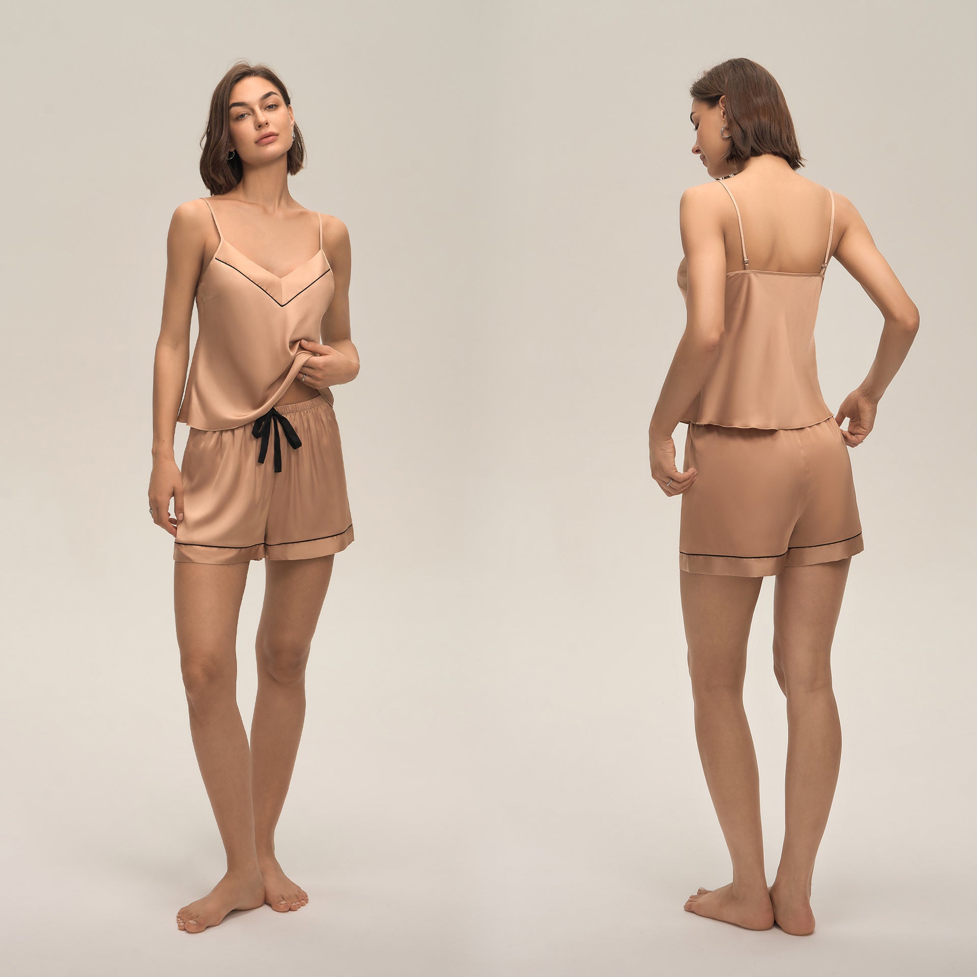 Levi Rhei Silk Lounge Set