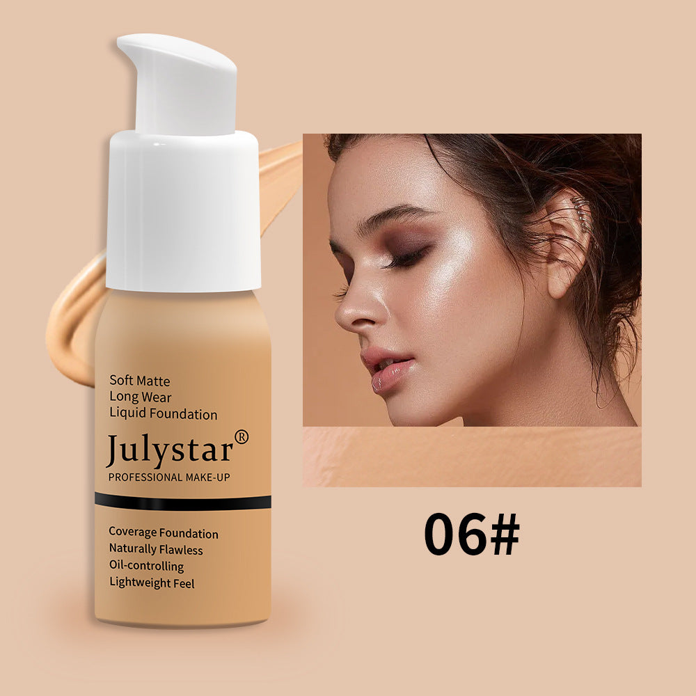 Levi Rhei Soft Matte Waterproof Liquid Foundation (Long-Lasting Concealer Finish)