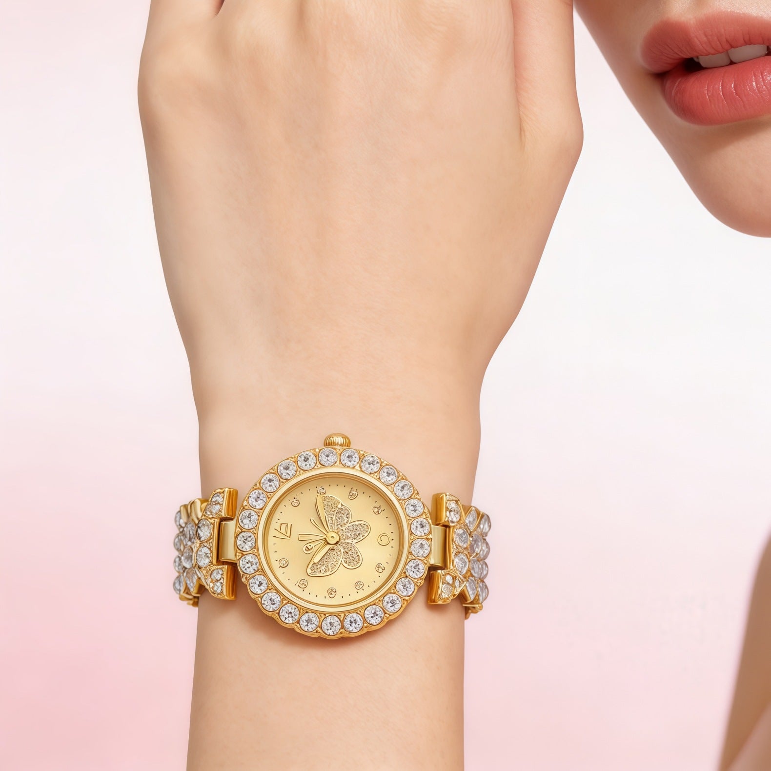 Levi Rhei Butterfly Glow Watch