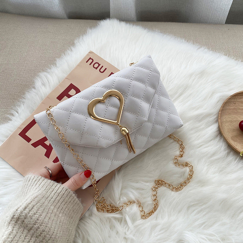 Levi Rhei Heart Charm Mini Shoulder Bag