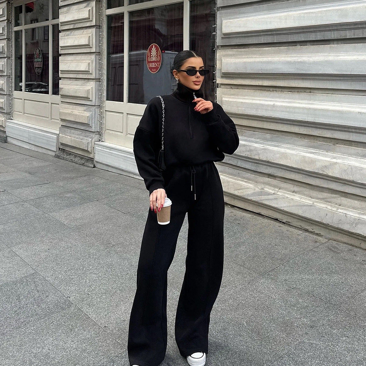 Levi Rhei Half-Zip Cozy Lounge Set