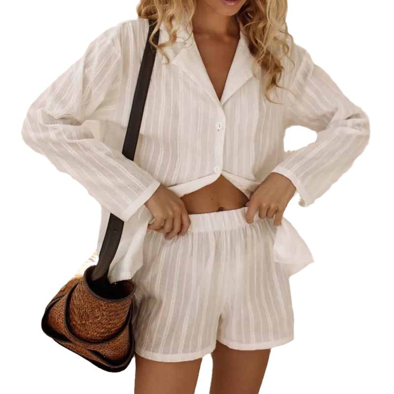 Levi Rhei Soft Stripe Lounge Set