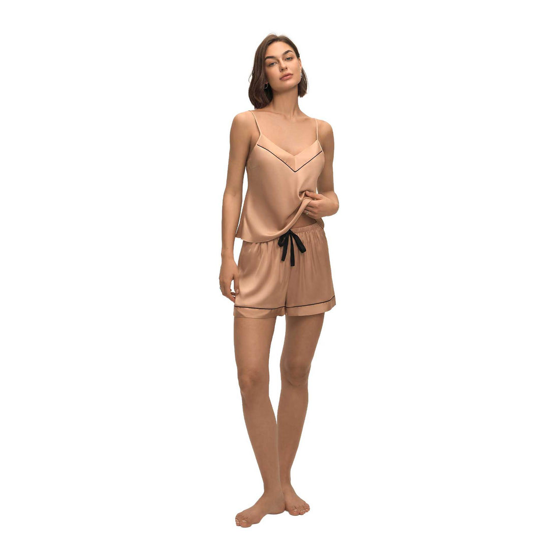 Levi Rhei Silk Lounge Set