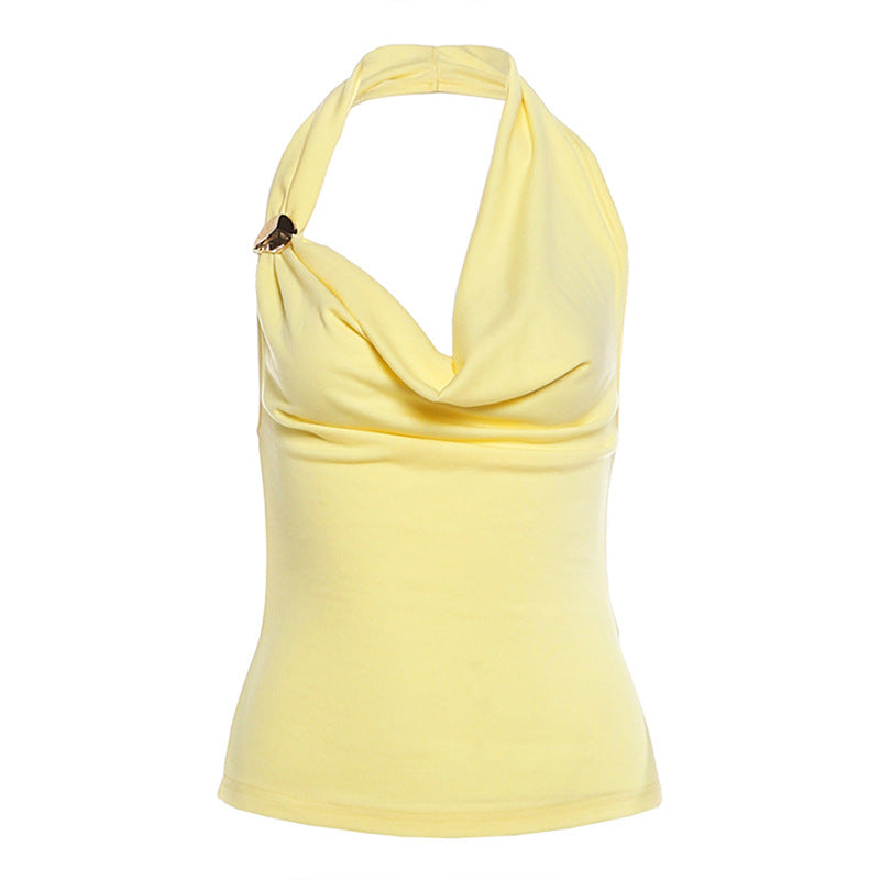 Levi Rhei Sculpt Halter Top