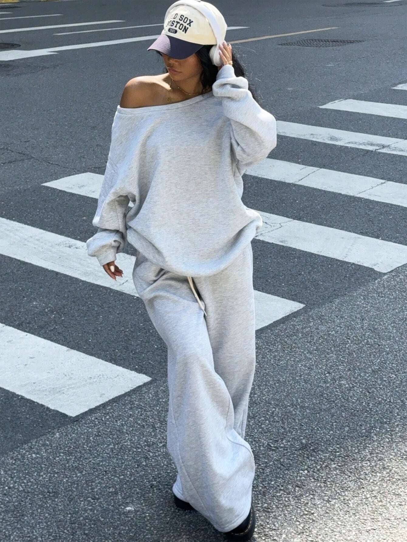 Levi Rhei Oversized Casual Lounge Set