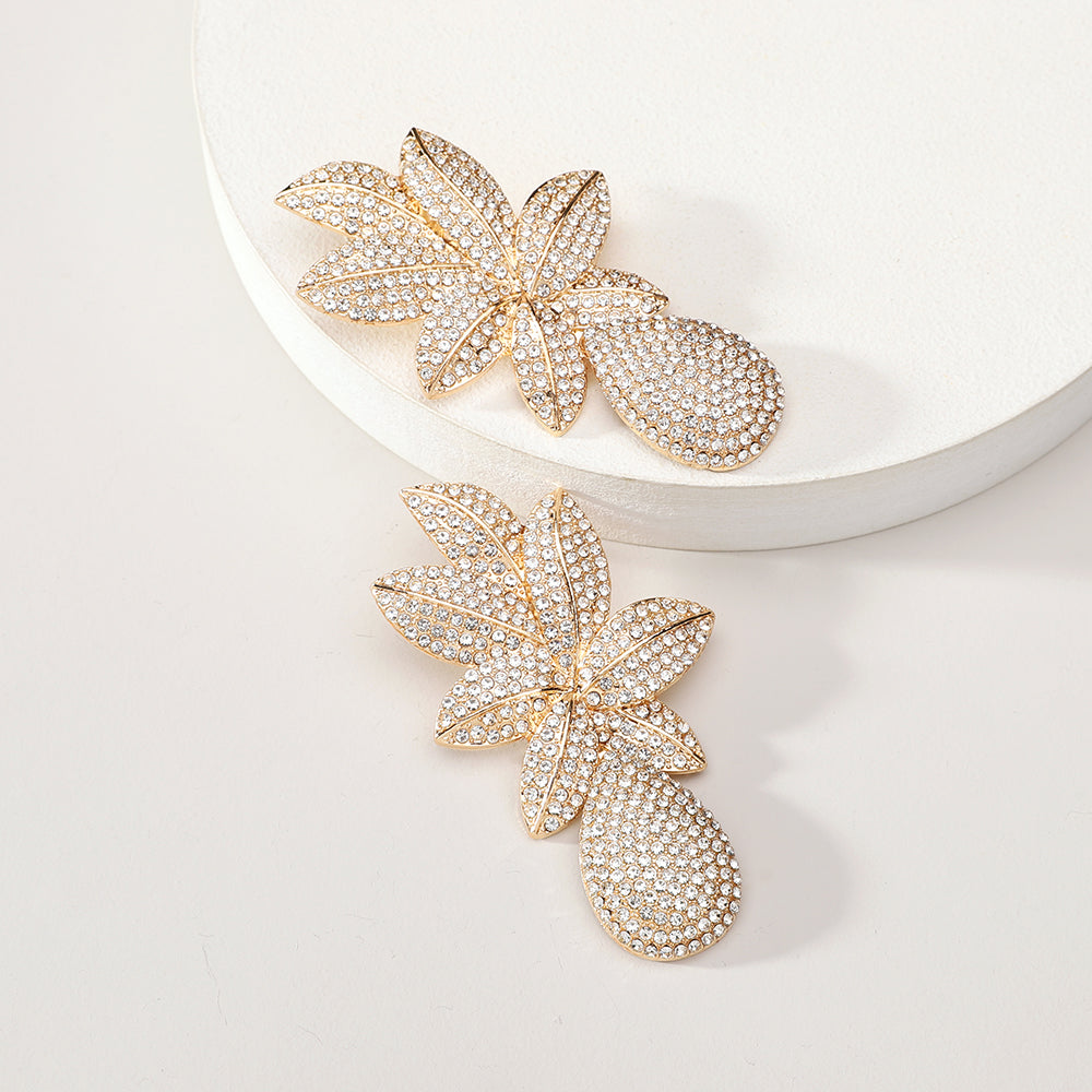 Levi Rhei Floral Statement Earrings
