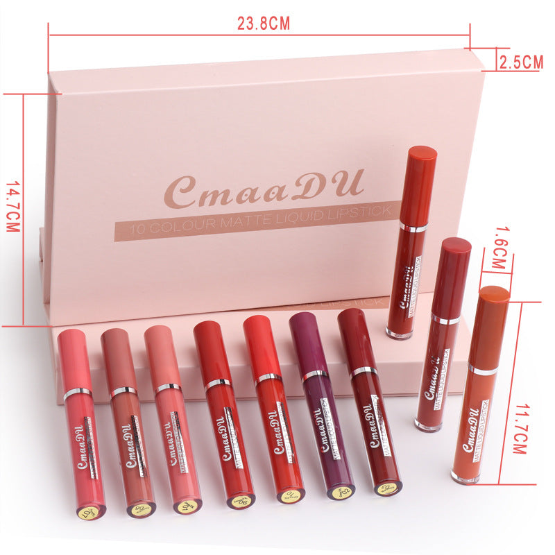 Levi Rhei Velvet Matte Waterproof Lipstick Set