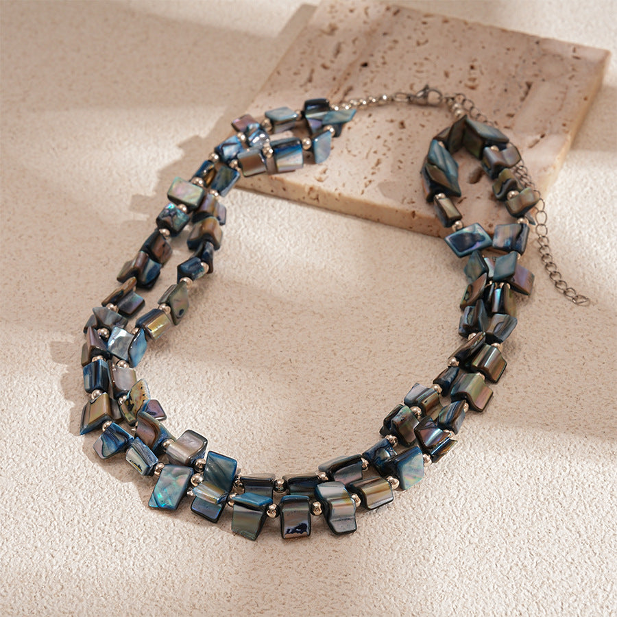 Levi Rhei Color Stone Necklace