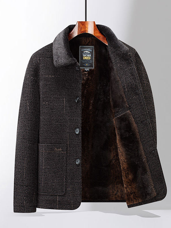 \Levi Rhei HeritageWarm Wool-Lined Jacket (Classic Casual Coat)