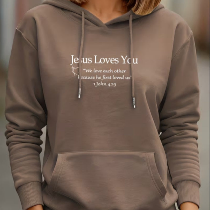 Levi Rhei Jesus Loves You Hoodie
