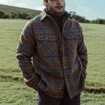 Levi Rhei Retro Plaid Blazer